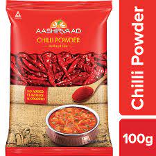 AASHIRVAAD CHILLI POWDER 100GM